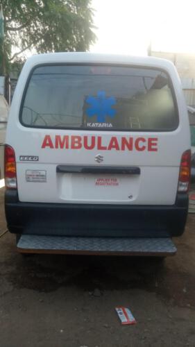 EECO AMBULANCE MODIFIED BY ASHISH MOTORS 