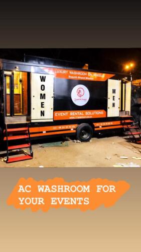 LAXURY MOBILE TOILET VAN MODIFIED BY ASHISH  OTORS 