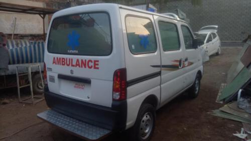 EECO AMBULANCE MODIFED BY ASHISH MOTORS 