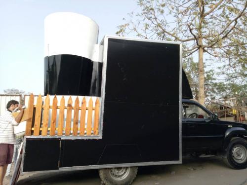 Coffee Shop On Wheels Modified By Ashish Motors