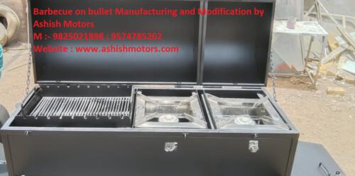 Barbecue on Bullet Manufacturing and Modification by Ashish Motors