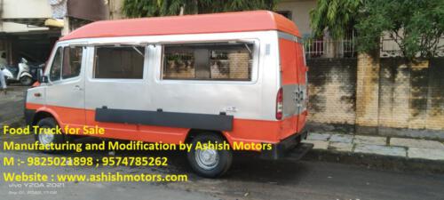 Food truck on force tempo traveller for sale