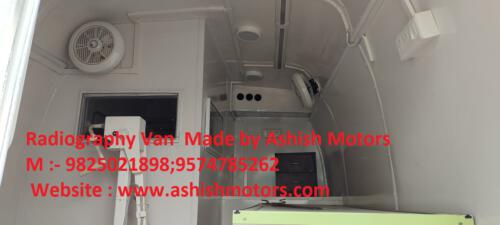 Mobile Rediyography Van on Force Tempo Traveller Mady by Ashish Motors