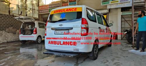 Ambulance Made by Ashish Motors