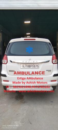 Ertiga Ambulance Made by Ashish Motors