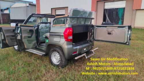 Sasan Gir Jungle Safari Vehicles Modification by Ashish Motors