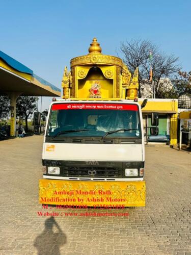 Ambaji Mandir Rath Made by Ashish Motors