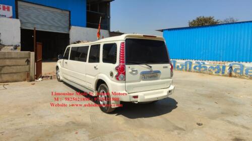 Limousine  on Scorpio Made by Ashish Motors