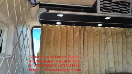 Vanity Van on Force Urbania Modification by Ashish Motors